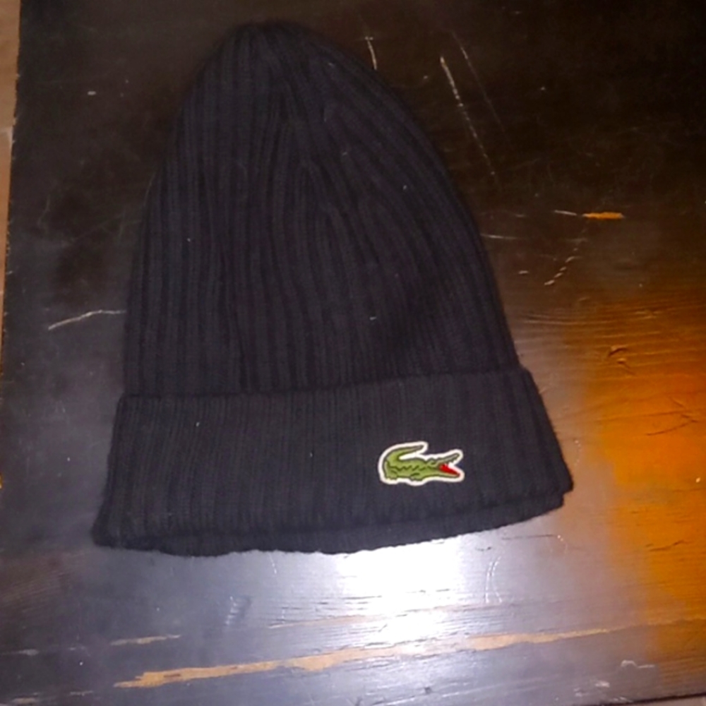 Lacrosse Black knitted hat